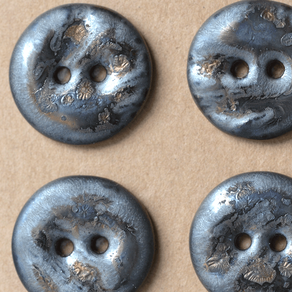 18mm ceramic buttons heavy metal