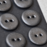 6 pcs. 16mm ceramic buttons graphite