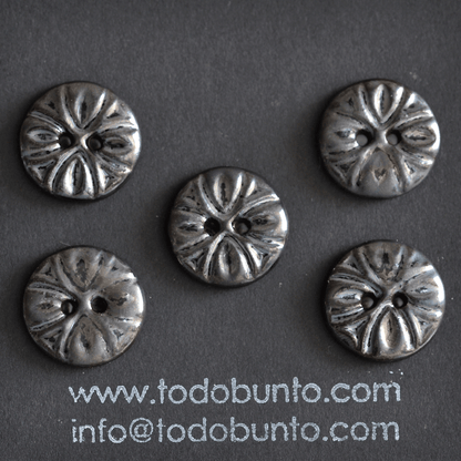 18mm ceramic buttons graphit