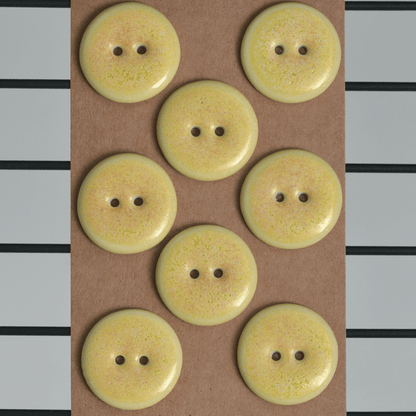 22-23mm porcelain buttons mix frangipani