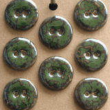 8 pcs 20mm porcelain seaweed