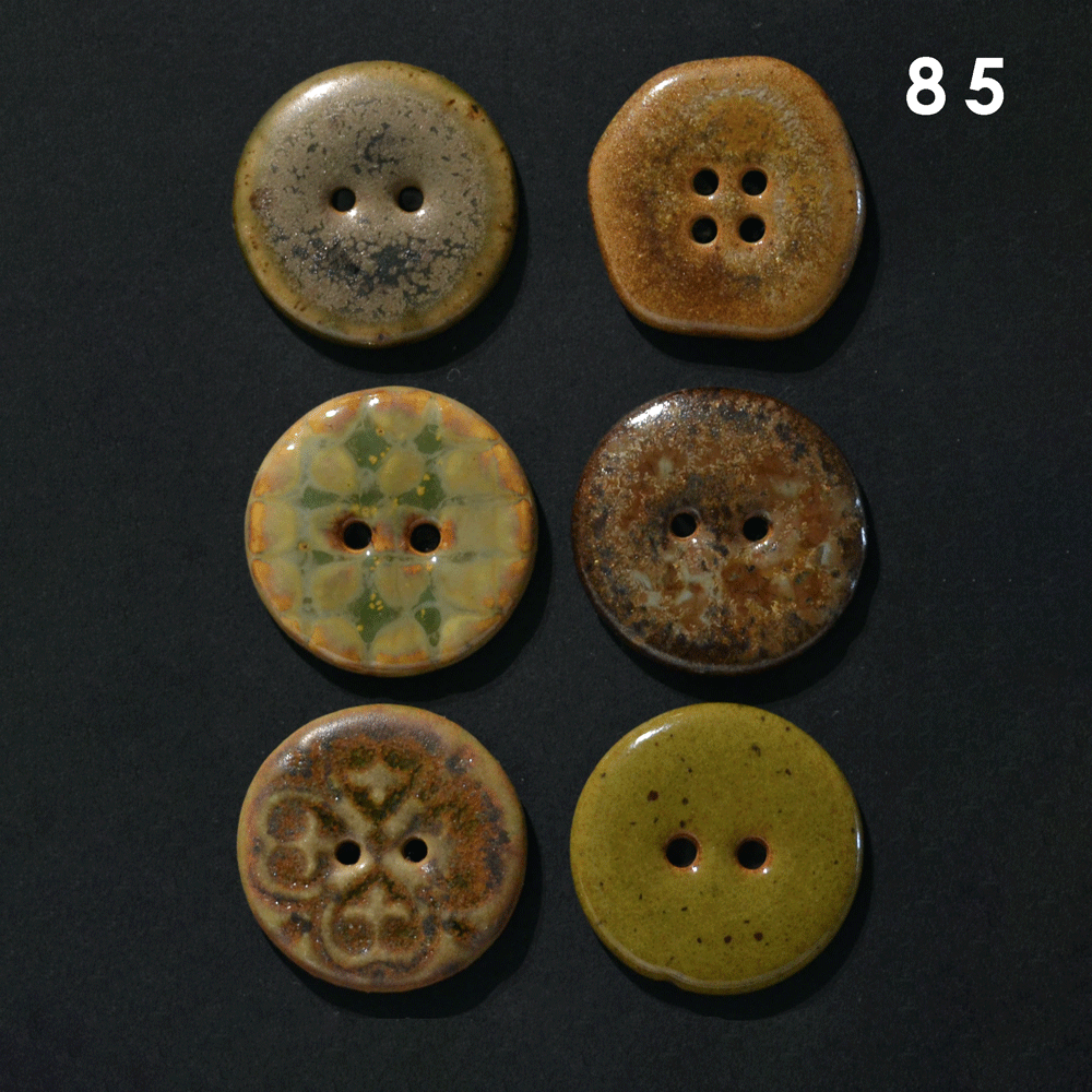 (v2) 22-23mm mixed green button sets
