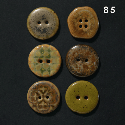 (v2) 22-23mm mixed green button sets