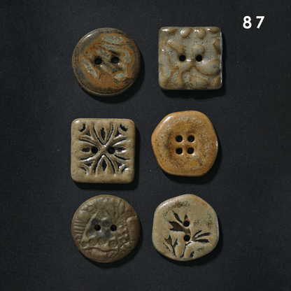 (v2) 22-23mm mixed green button sets