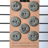 20-21 mm ceramic buttons twigs