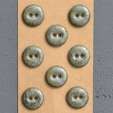 8 pcs. 18mm ceramic buttons swamp