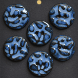 23mm ceramic buttons sea life