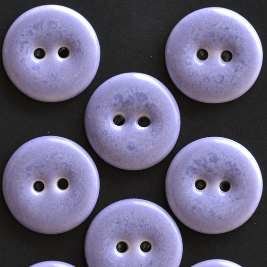 20-21mm porcelain buttons lavender