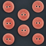 8 pcs. 17/18mm porcelain buttons berry