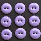 9 pcs. 17-18mm  porcelain  buttons lilac/blau