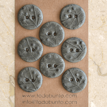 23mm ceramic buttons rowan tree