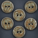 6 pcs. 23mm ceramic buttons autumn
