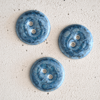 22-23 mm porcelain buttons bubble
