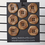 8 pcs. 23mm ceramic buttons Japan