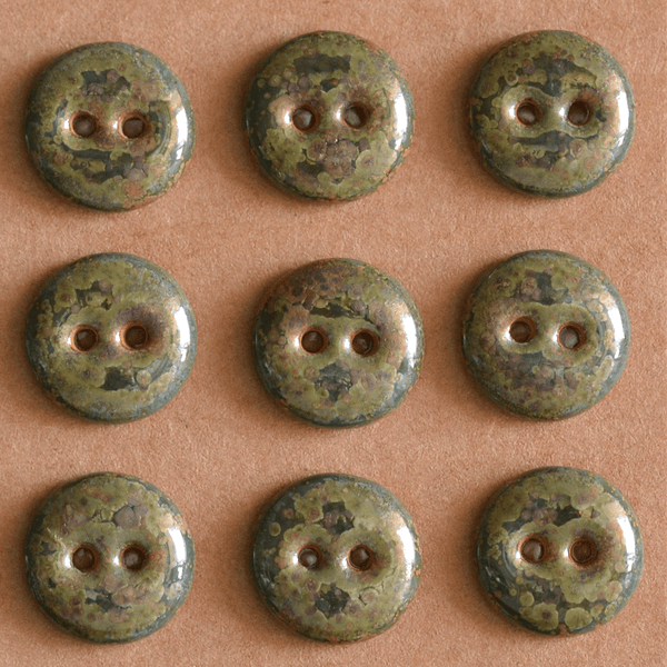 15-16mm ceramic buttons swamp