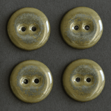18 mm ceramic buttons army green