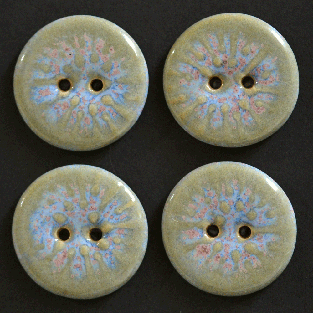 23 mm ceramic buttons spring