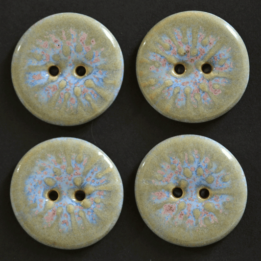 23 mm ceramic buttons spring