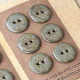 6 pcs. 23mm ceramic buttons orient