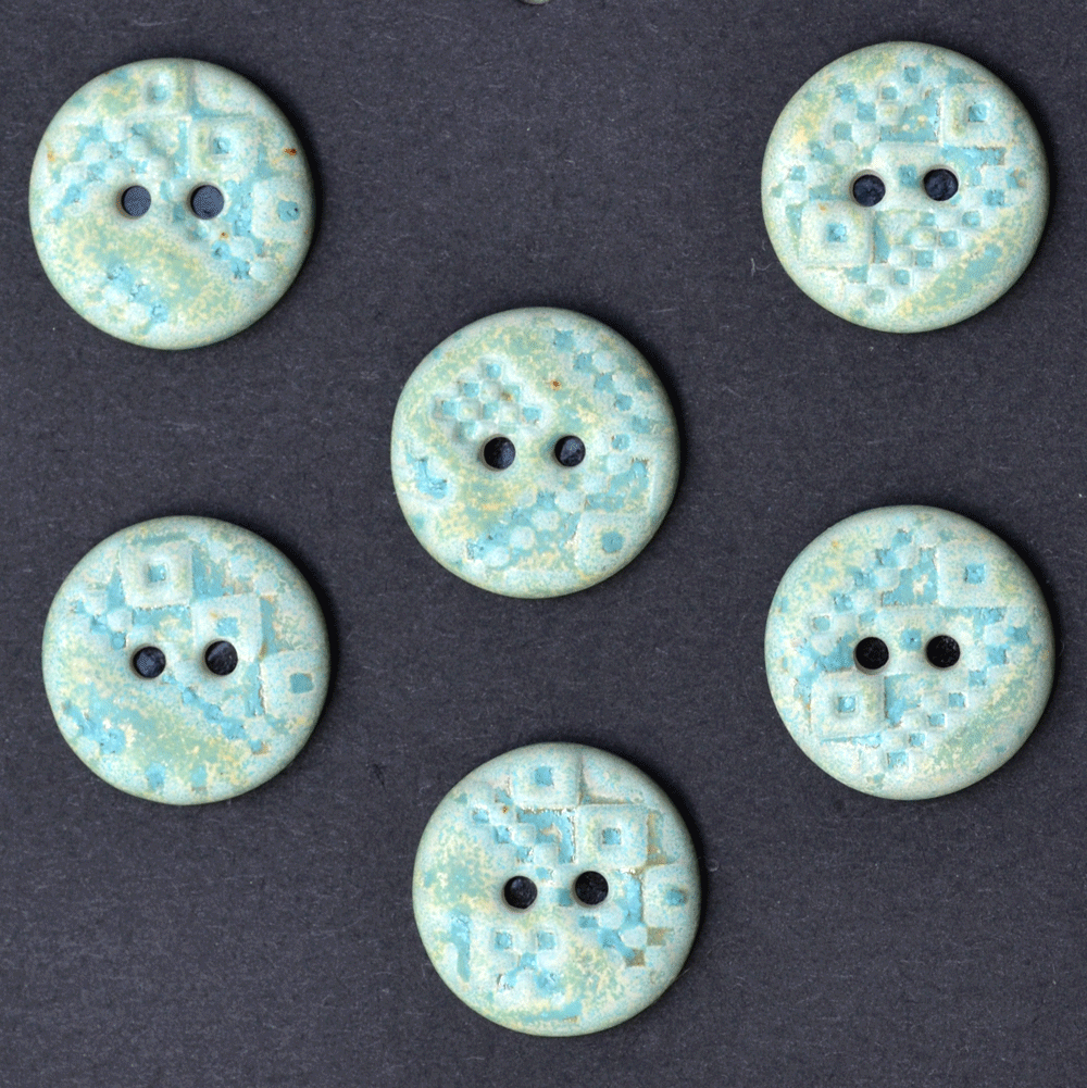 17/18mm porcelain buttons riptide