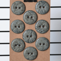 9 pcs. 20-21 mm ceramic buttons twigs