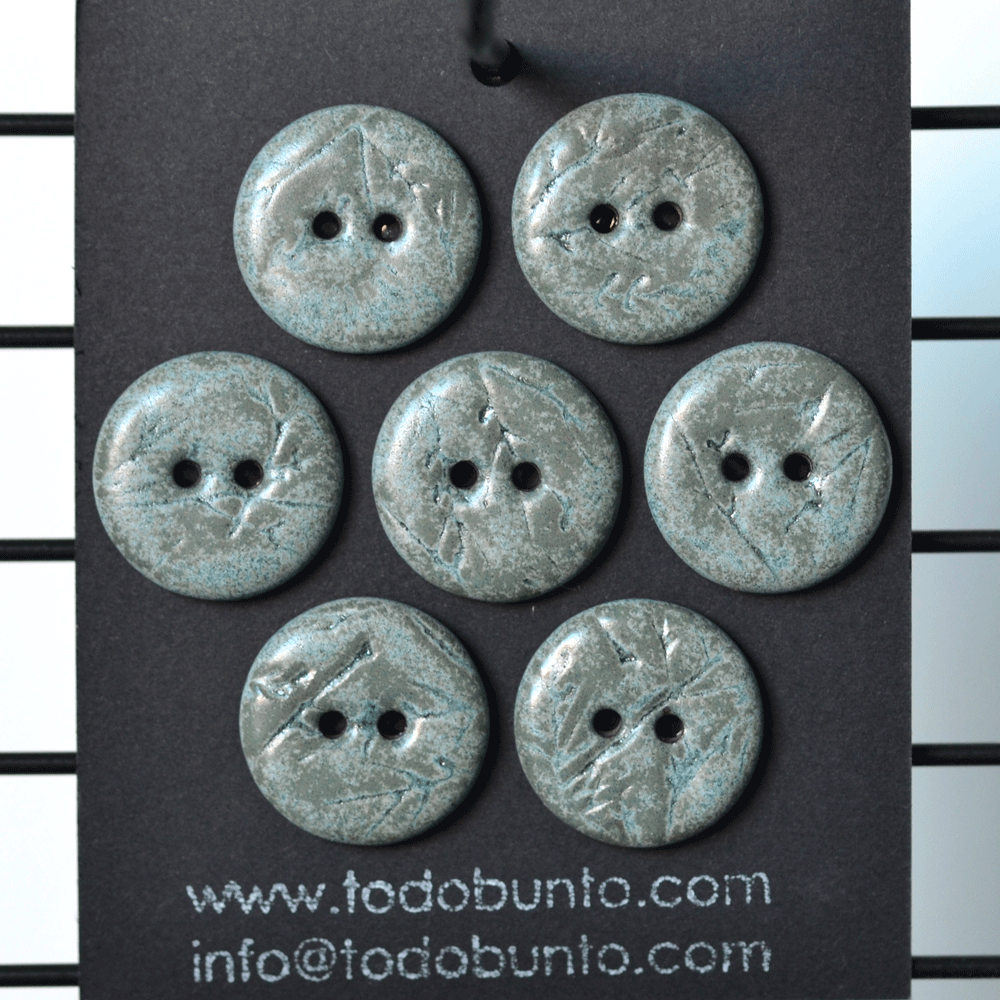 20-21 mm ceramic buttons twigs