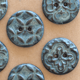 8 pcs. 23mm ceramic buttons orient