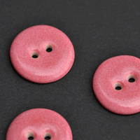 15-16mm porcelain buttons fairy rose