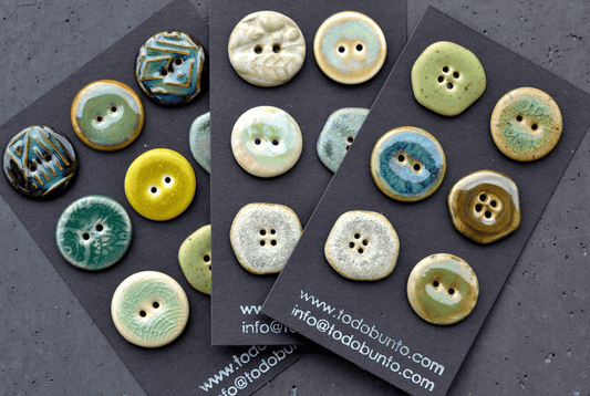 (v2) 22-23mm mixed green button sets