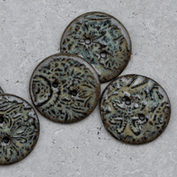 31-32 mm ceramic buttons barock