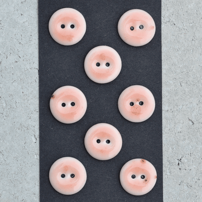 17-18mm  porcelain  buttons morganit