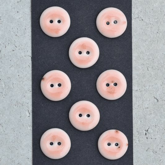 17-18mm  porcelain  buttons morganit