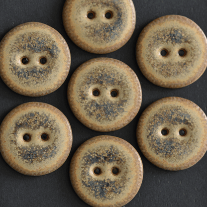 7 pcs. 23mm ceramic buttons Marrakech