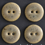 9 pcs. 18 mm ceramic buttons oak