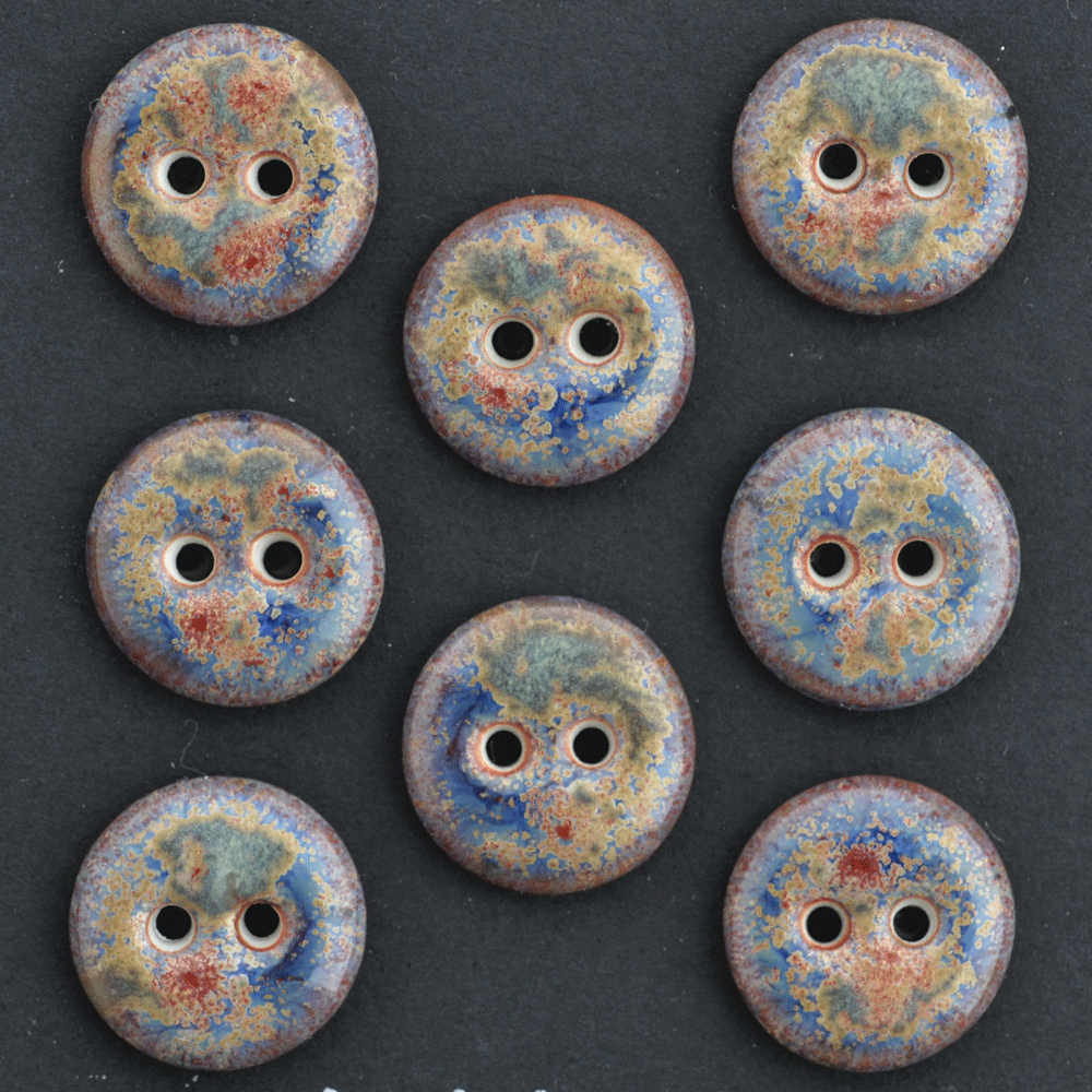 15 mm porcelain buttons fireworks