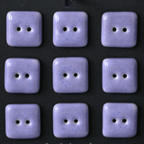 9 pcs. 16x16mm porcelain buttons lilac