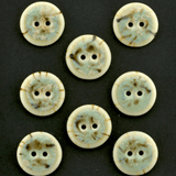 8 pcs. 17mm porcelain mint shake