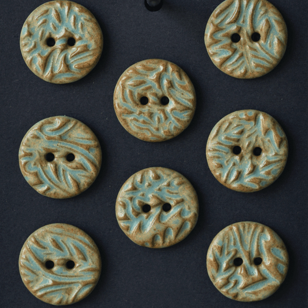 18mm ceramic buttons shabby chic