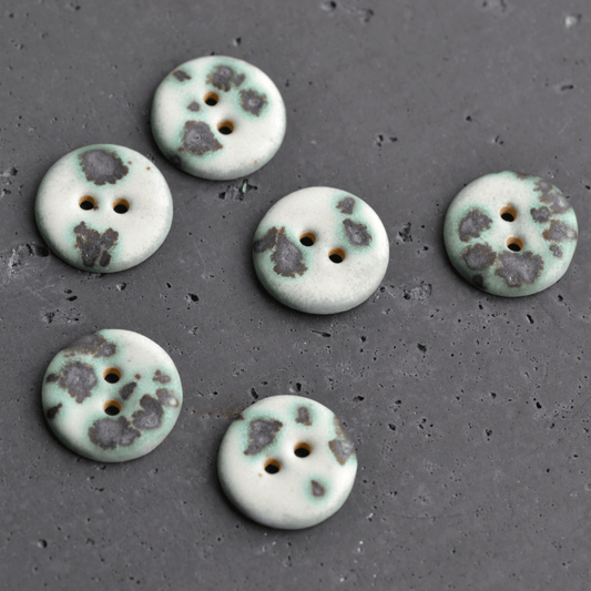 18mm ceramic buttons moonscape