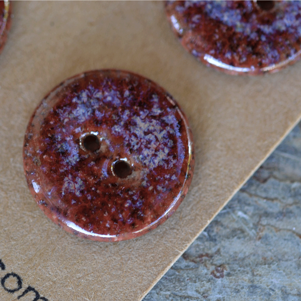 22 mm ceramic buttons