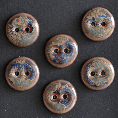 15/16mm porcelain buttons fireworks