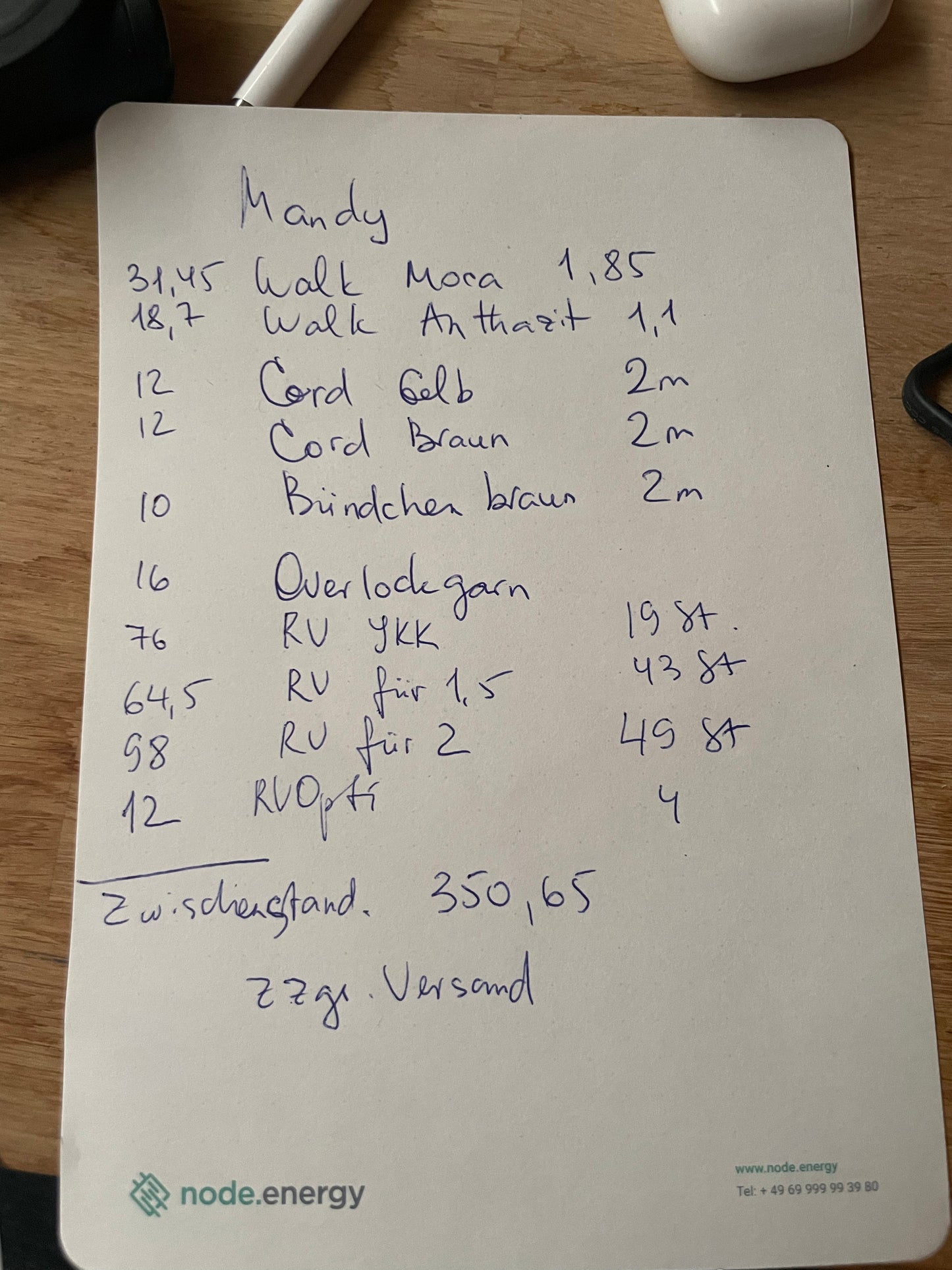 Stoffpaket Mandy