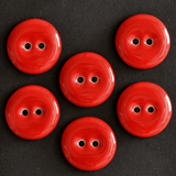 17-18 mm porcelain buttons the new red