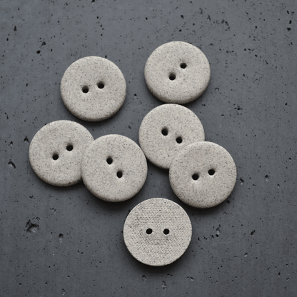 15mm ceramic buttons concrete