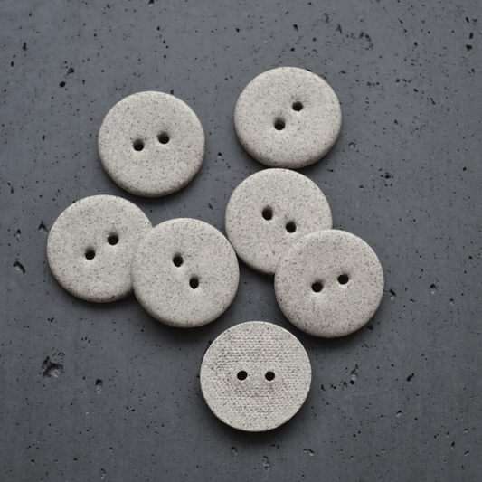 15mm ceramic buttons concrete