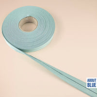 French Terry Schrägband in Blue Haze  von About Blue Fabrics 0,25m