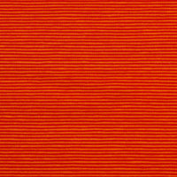 Baumwolljersey 1mm Streifen orange/rot  0,1m